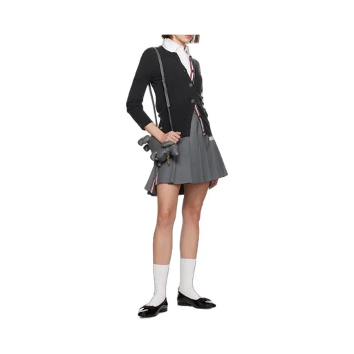 Thom Browne 4-Bar Striped Buttoned Cardigan