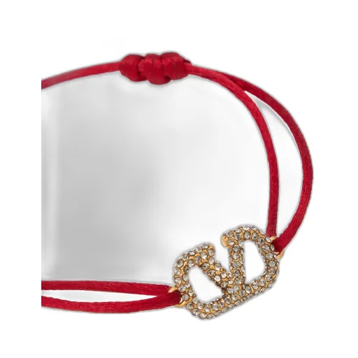 Valentino Garavani Vlogo Embellished Signature Bracelet