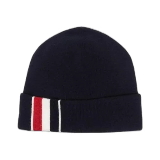 Stripe Detail Merino Beanie