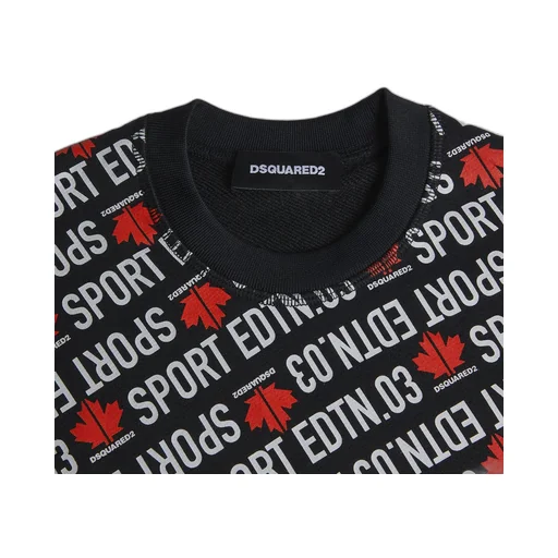 Dsquared2 Kids Logo Printed Crewneck Sweatshirt