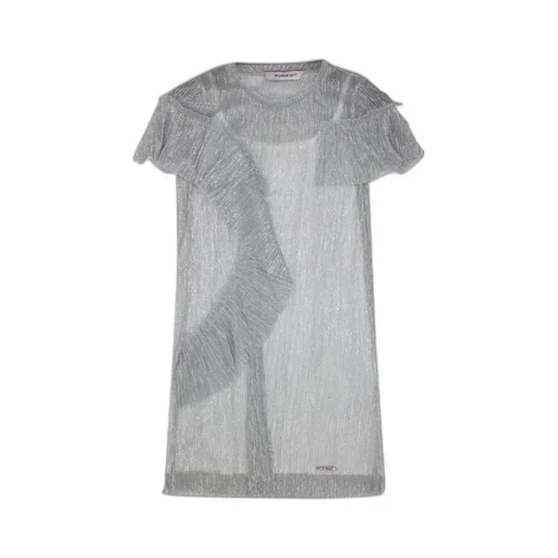 Pinko Abito Teen Argento In Lame