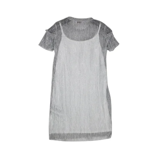 Pinko Abito Teen Argento In Lame