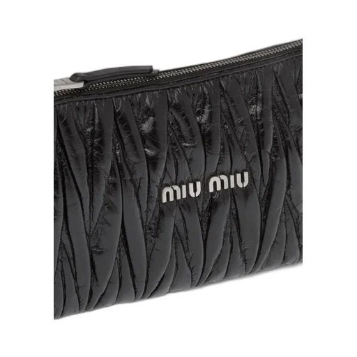 Quilted Matelassé Clutch Bag
