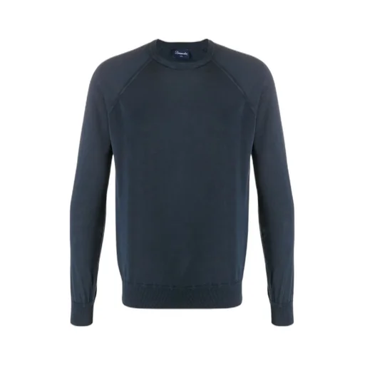 Raglan-Sleeve Cotton Jumper
