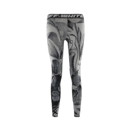 Off-White Botanical Printed Leggings