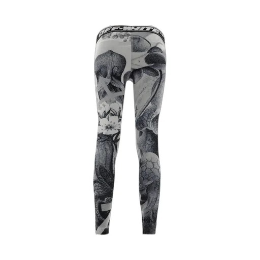 Off-White Botanical Printed Leggings