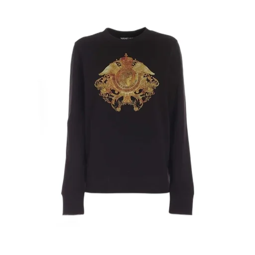 Rococo Crystal Motif Sweatshirt