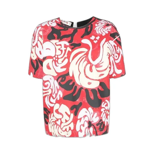 Marni Graphic-Printed Crewneck Blouse