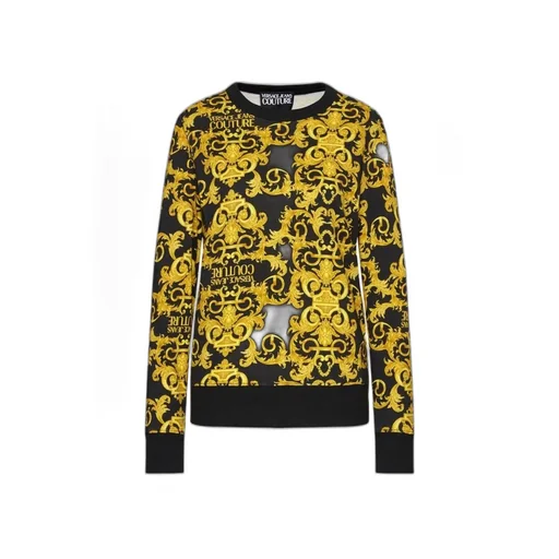 Logo-Baroque Cotton Sweatshirt