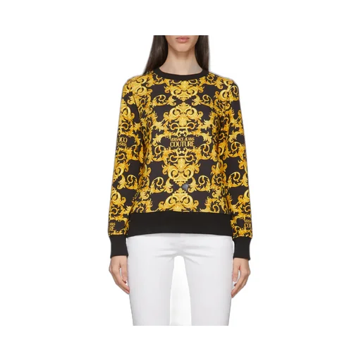 Logo-Baroque Cotton Sweatshirt