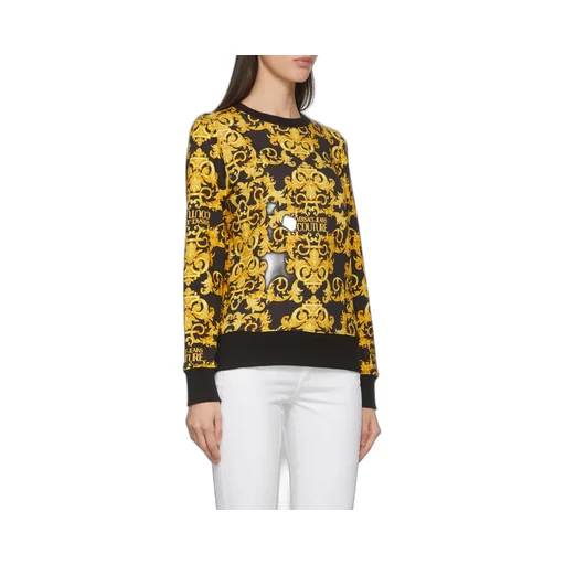 Logo-Baroque Cotton Sweatshirt