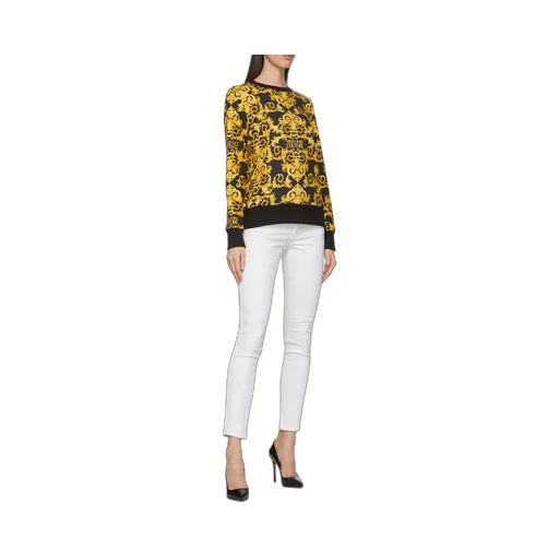 Logo-Baroque Cotton Sweatshirt