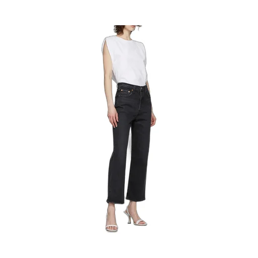 Ribcage High-Rise Straight Jeans