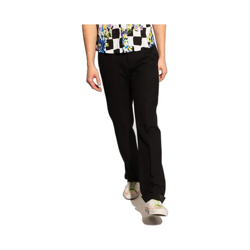 Off-White Logo Tag Straight Leg Pants