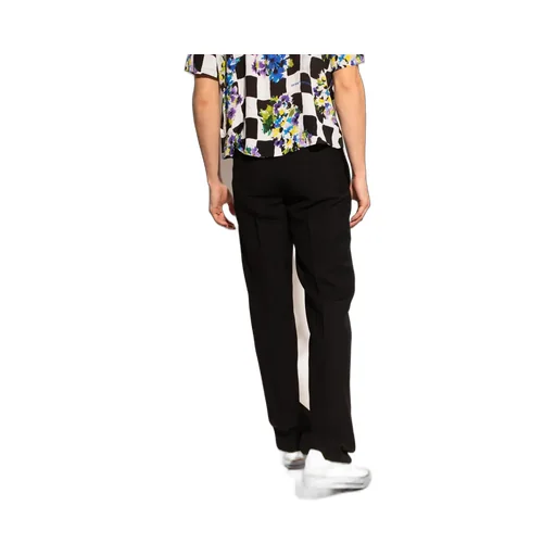 Off-White Logo Tag Straight Leg Pants