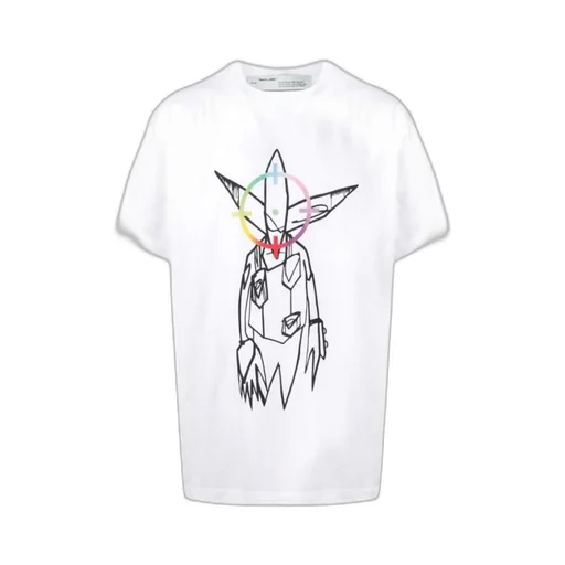X Futura Alien Print T-Shirt