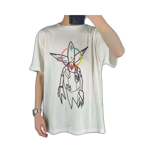 X Futura Alien Print T-Shirt