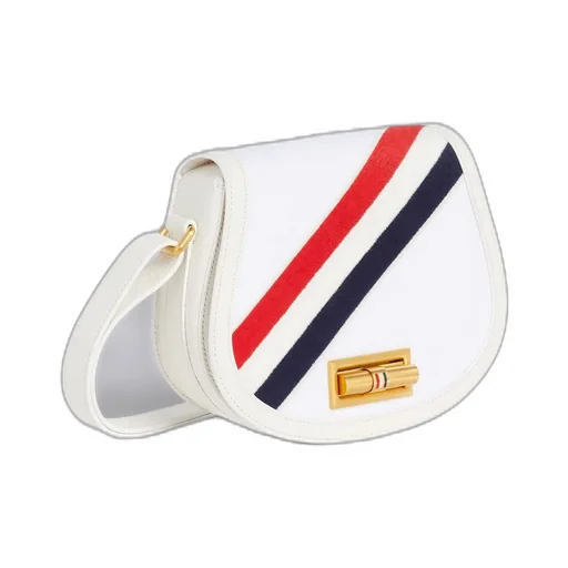 Thom Browne Diagonal Stripe Small Shoulder Bag