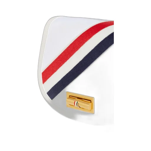 Thom Browne Diagonal Stripe Small Shoulder Bag