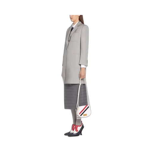 Thom Browne Diagonal Stripe Small Shoulder Bag