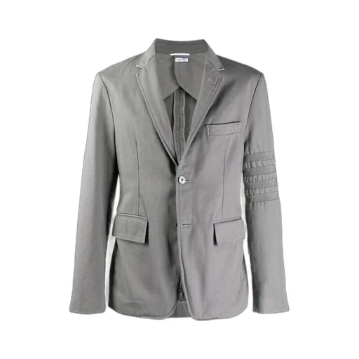 4-Bar Single-Breasted Blazer