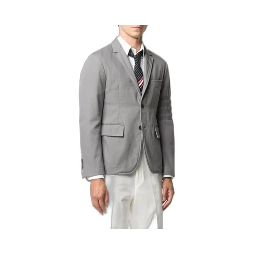 4-Bar Single-Breasted Blazer