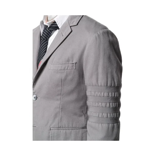 4-Bar Single-Breasted Blazer