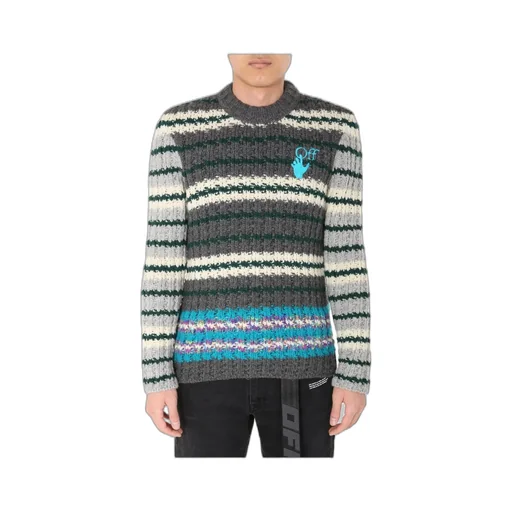 Hand Horizontal-Stripe Jumper