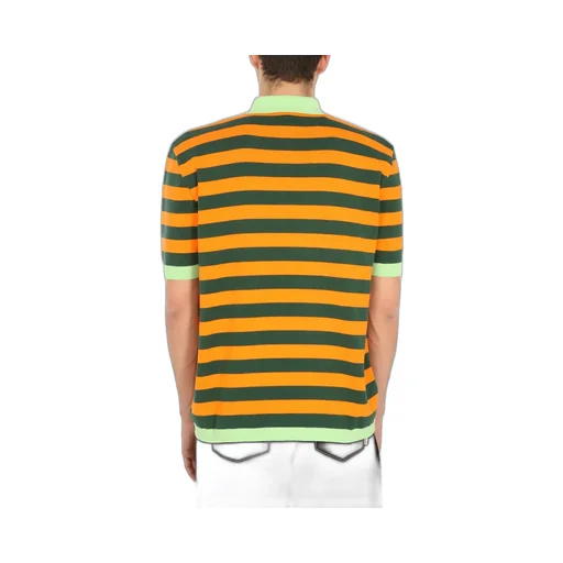 Sunnei Stripped Knitted Polo Shirt