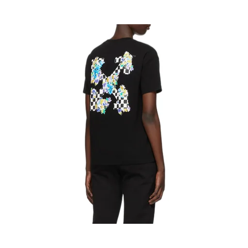 Check Arrows Print T-Shirt