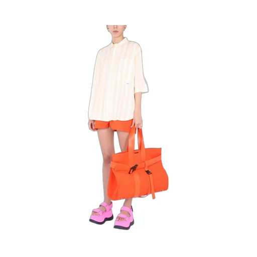Sunnei Logo Patch Shorts