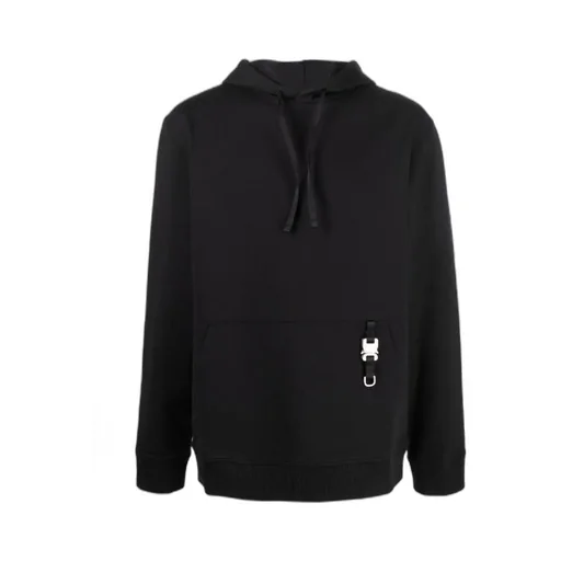 1017 Alyx 9Sm Buckle Detailed Hoodie