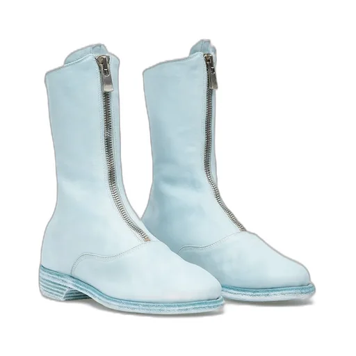Zippered Boots