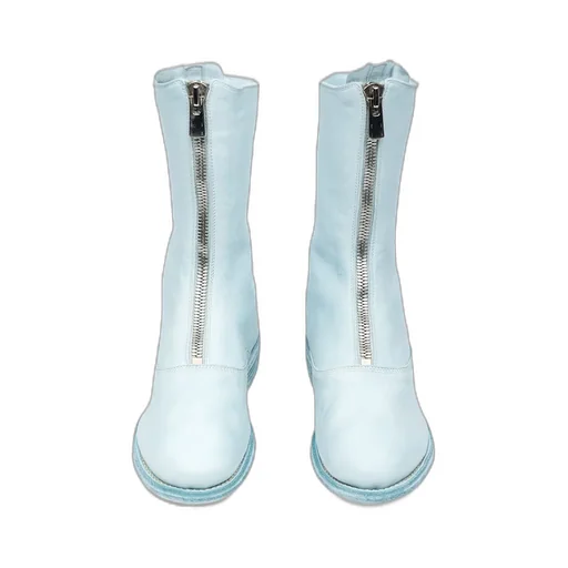 Zippered Boots