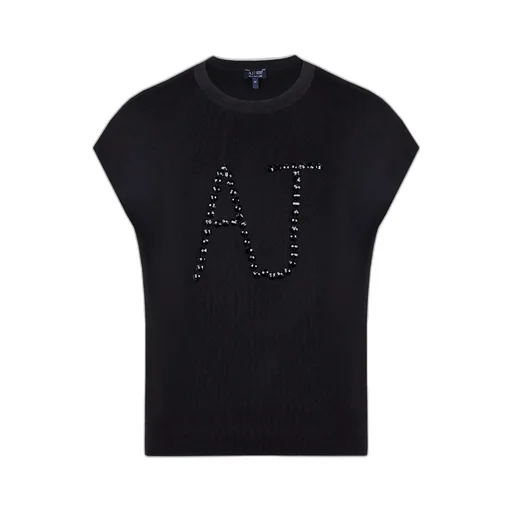 Black Short-Sleeved T-Shirt