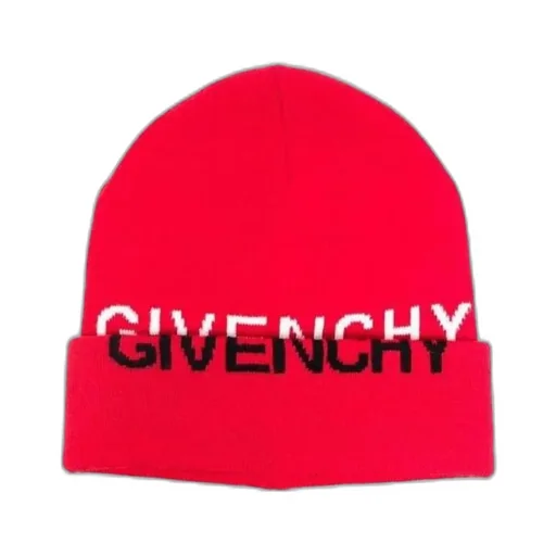 Logo-Print Knitted Beanie