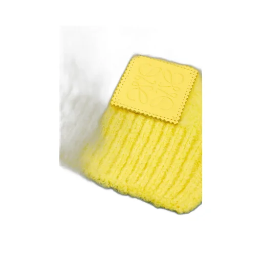 Colour-Block Knitted Scarf