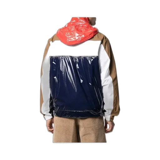 Dsquared2 Logo Printed Zipped Windbreaker