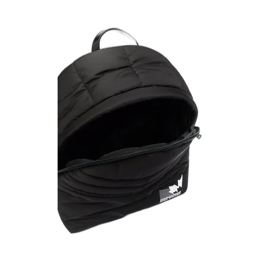 Padded Logo-Print Backpack