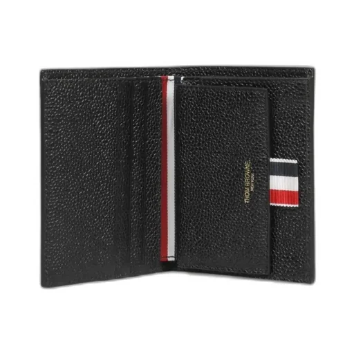 Billfold With Coin Compartment In Pebble Grain