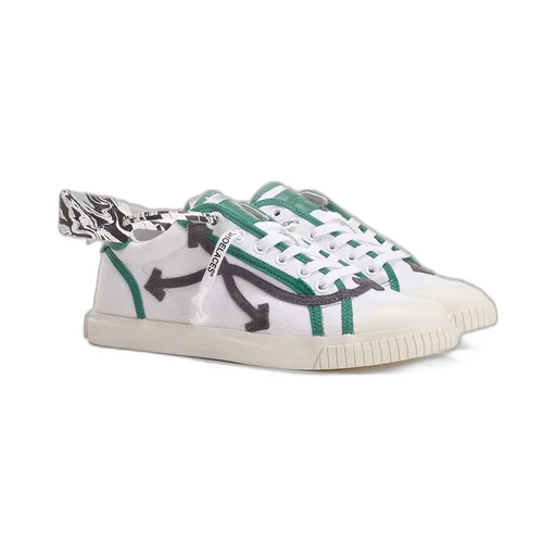 Off-White Vulcanized Low-Top Sneakers