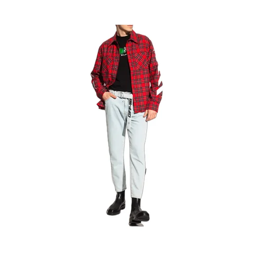 Diag Checked Flannel Shirt