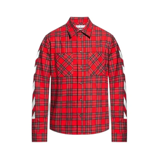 Diag Checked Flannel Shirt