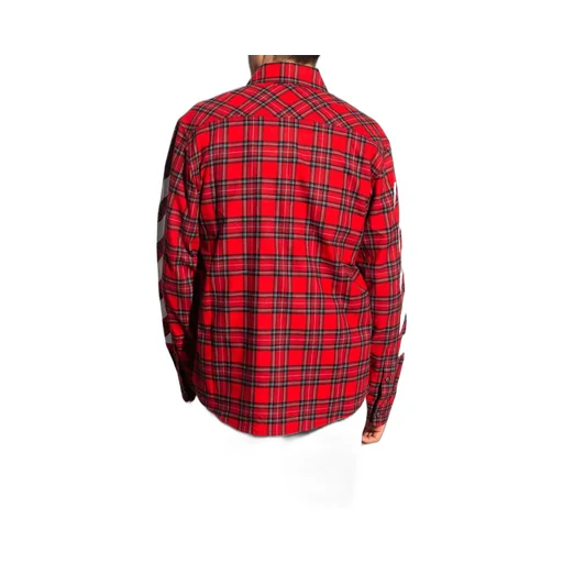 Diag Checked Flannel Shirt
