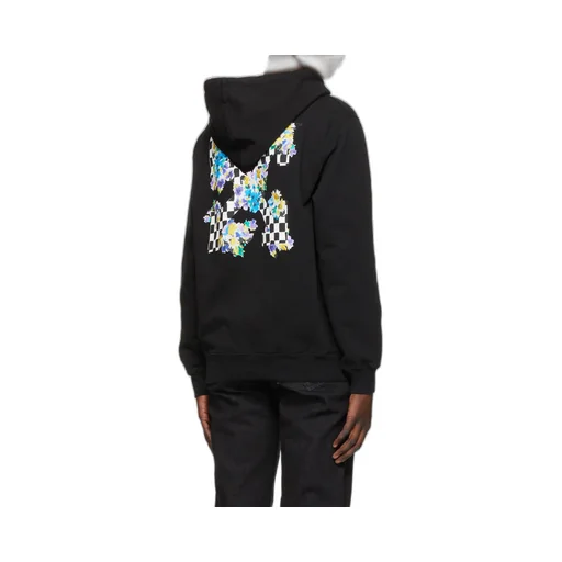 Check Arrows Hooded Sweatshirt