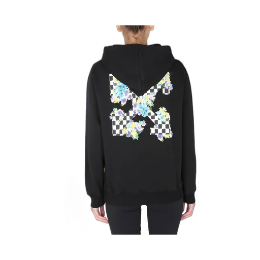 Check Arrows Hooded Sweatshirt
