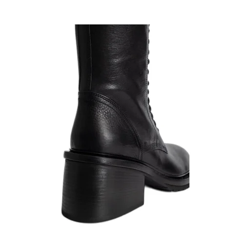 Leather Combat Boots