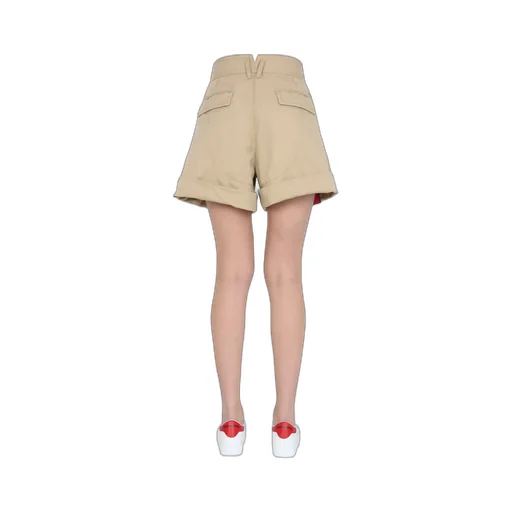 Dsquared2 High-Rise Wide Leg Shorts