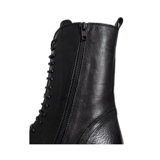 Leather Combat Boots