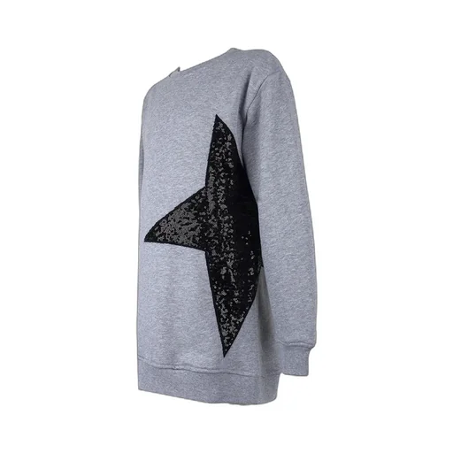 Round Collar Long Sleeve Sweater